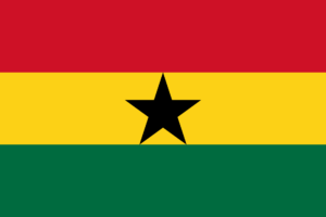 Nationalflagge Ghana